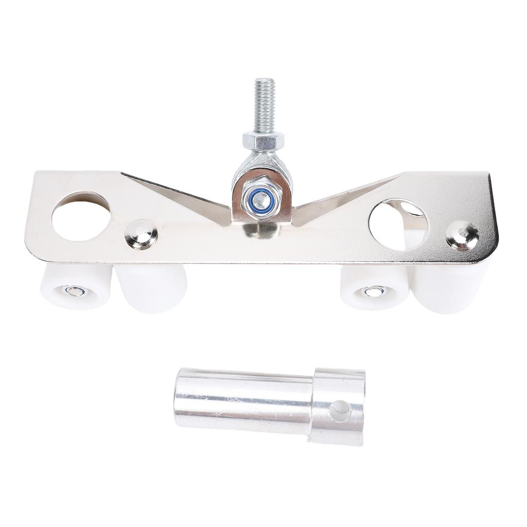 Drywall Inside Corner Bead Roller PTFE Stainless Steel Drywall Corner Roller Taping Tool with Threaded Adapter