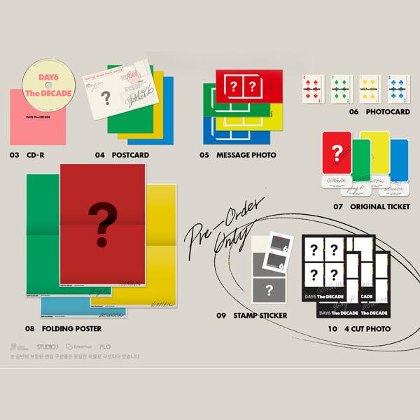 DAY6 The DECADE (SIX ON THE DICE VER., CITY DAYS VER) [Random Version]