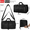 Foldable Boston Bag for Large YKK School Sports 5 Suitcase Shoe Storage Water Business Men, Capacity, Zipper, Trip, Travel, Bag, Colors, 40L, 65L,