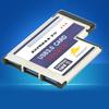 Super Speed 54mm Express Card to 3 Ports USB 3 Adapter Converter
