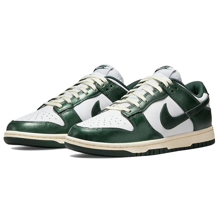 Nike Dunk Low Women White Pro Green Coconut Milk DQ8580-100