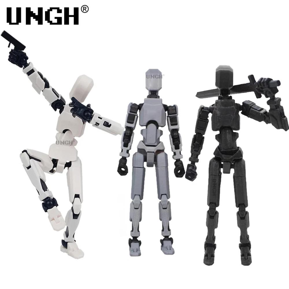 UNGH Multi-Jointed Movable Robot 3D Printed Mannequin Toy 13 Action Figure Full Body Movable Robot Toys Gifts For Children