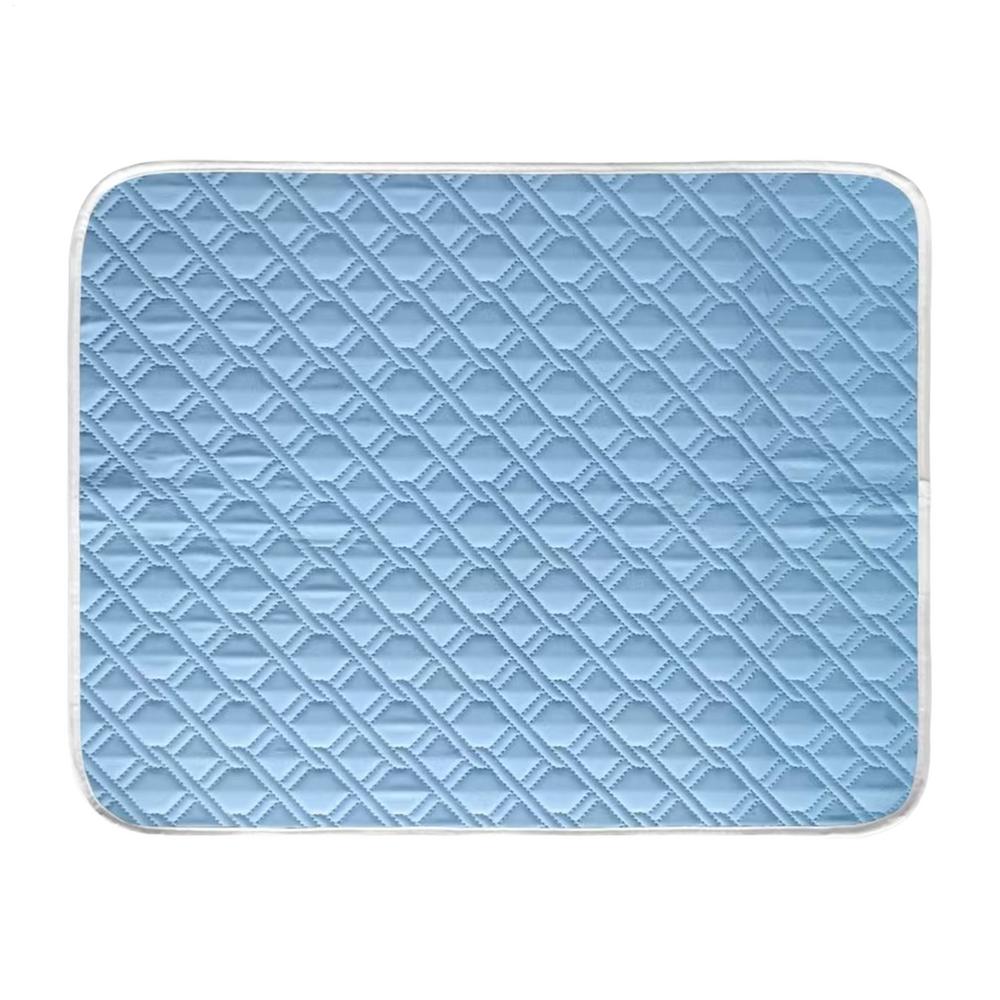 Cooling Pad For Dog cat Sweat Absorbent Sleeping Rug 45x35cm Soft Self Cooling Pet Mat For Small Medium Large Dog Kitten Crate
