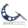 0.01mm Accuracy Thickness Gauge 75-100mm Range Precision Micrometer Measurement Tool  For Machining