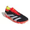 Adidas Predator Elite Round Toe Comfortable AG HG Soccer Shoes Unisex Soccer Shoes Black White IG5424