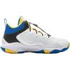 Li Ning Kids Basketball Synthetic Leather Fabric Fashion Sports Comfortable Shock Absorption Rebound Low Top Basketball Shoes Kids Sneaker YKBU130-1