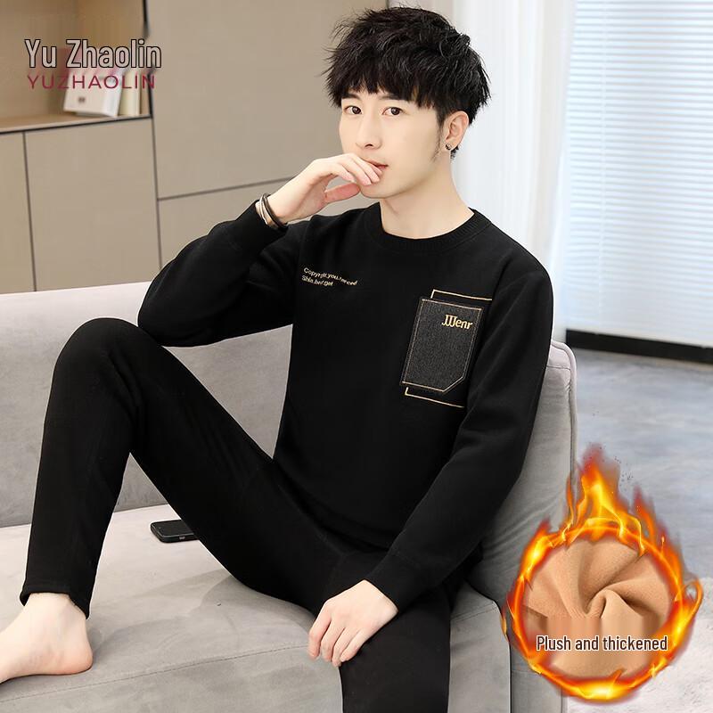 

YUZHAOLIN Men s Thermal Underwear Set XL (105-120 lbs)