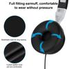 Kabelová skládací 3,5mm HiFi Audio Bass Headset Herní sluchátka pro telefon/tablet