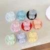 Solid Color Glitter Cartoon Kt Cat Mobile Phone Airbag Bracket Magnetic Attraction Suitable For Magsafe Telescopic Portable Desktop Watching Dramas