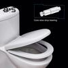 Toilet Cover with Quiet Close Technology Sturdy Anti-Shift Design Quick Release Secure Fit Toilet Lid