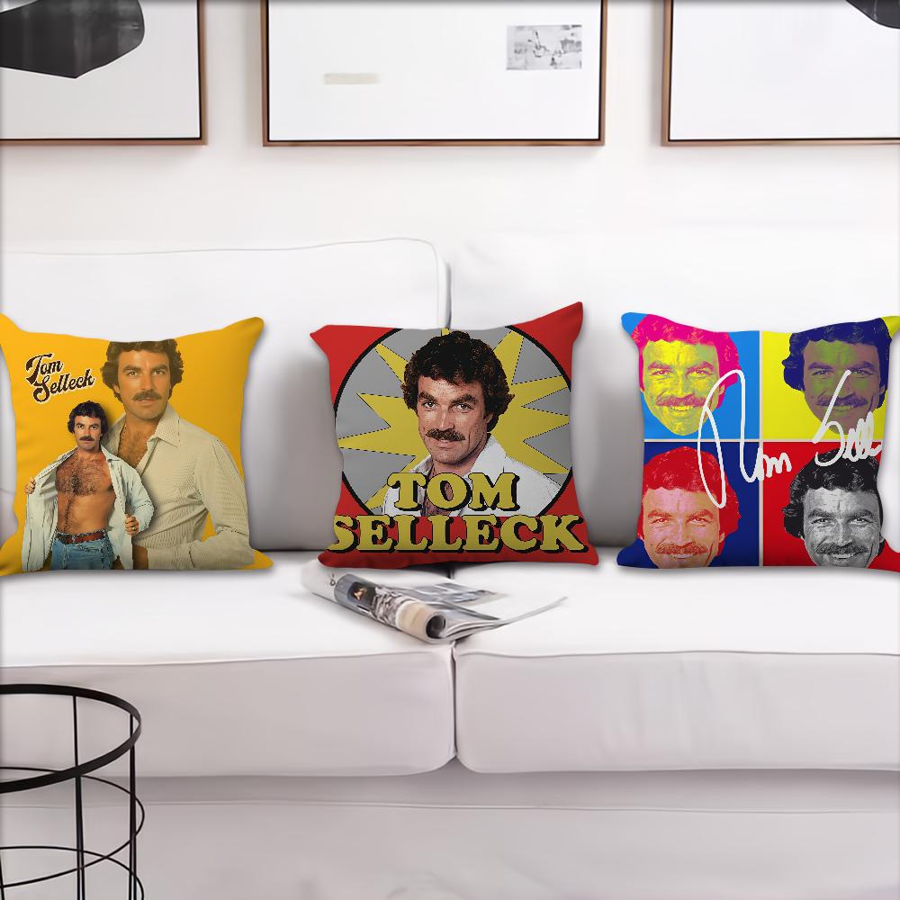 Tom Selleck Magnum cushion cover Decoration Room Shop Car Best Home Office Coffee Pillow Sofa Printing Nordic Simplicity Hit