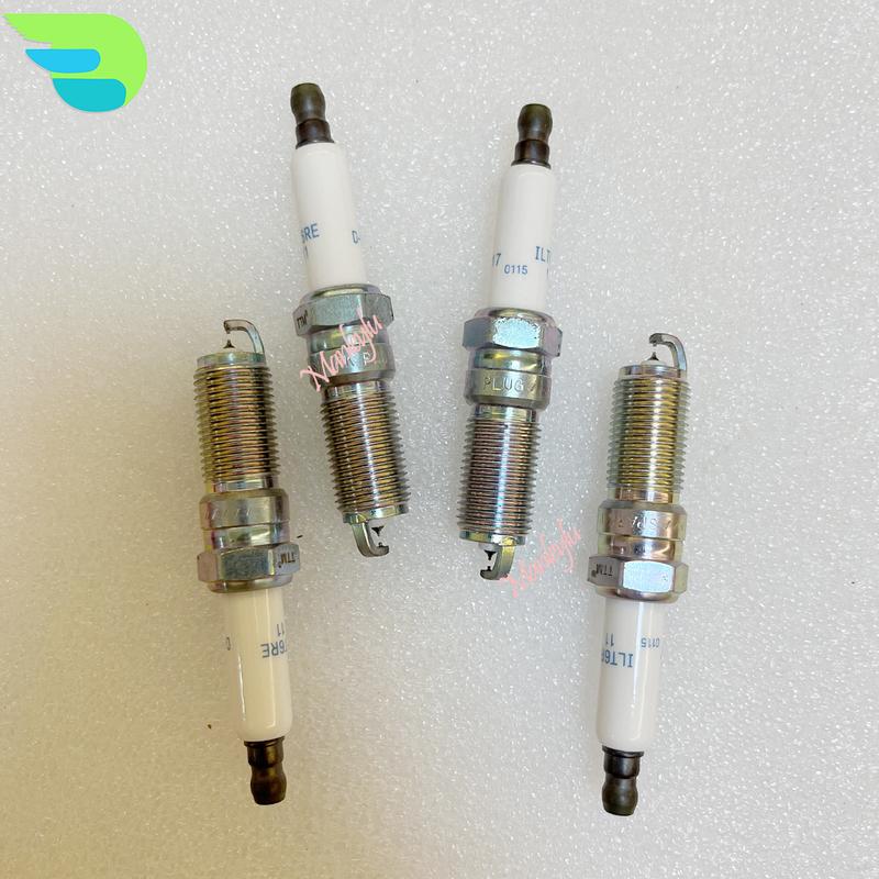 4PCS Double Iridium Spark Plugs D-90117 5158132 CV6E-12405-AA 3811/ILTR5A-13G GM 12597464 for Candles ILTR5K13 FORD