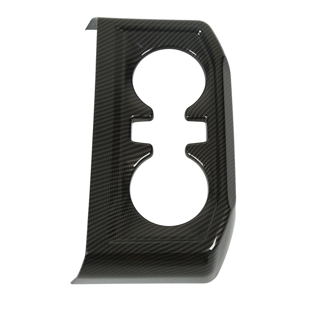 Center Console Rear Cup Holder Decoration Panel Frame Storage Cup Holder Panel Trim Replacement for Ford 2021+
