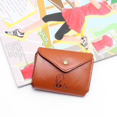 Japanese Style Magazine Appendix Snoopy Cartoon Coin Purse Unisex Retro High-end Feel 70% Off Short Mini Wallet