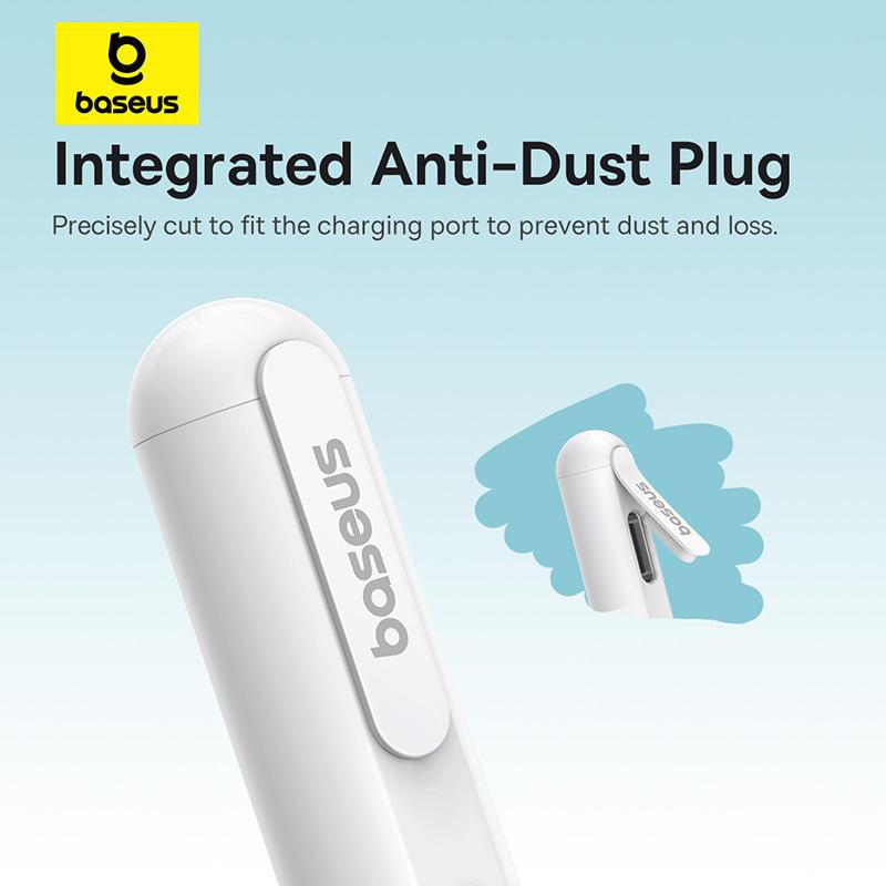 Baseus Penna Stilo di 3a Generazione Per iPad Pro Ricarica Cablata Stilo Attivo con Sensibilità all'Inclinazione Versione Per iPad 10 iPad Air 4 iPad Air 5