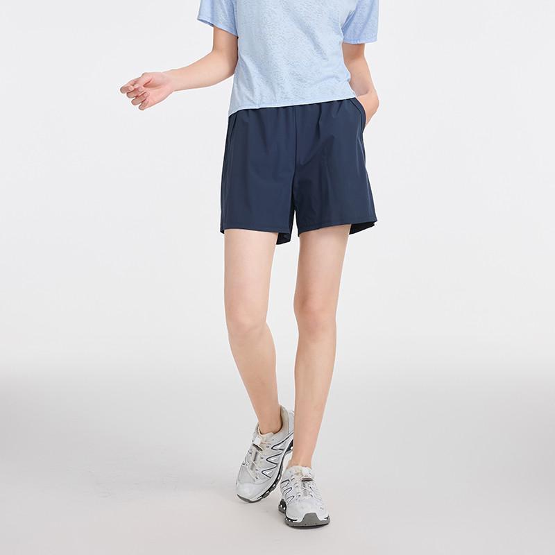 Casual sports shorts for women in summer 2025, thin running and fitness yoga pants