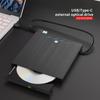 8-In-1 USB3.0 External DVD Drive,Ultra Slim Type-C Portable Burner,Read Write Play CD DVD for Windows,Mac and Linux PC