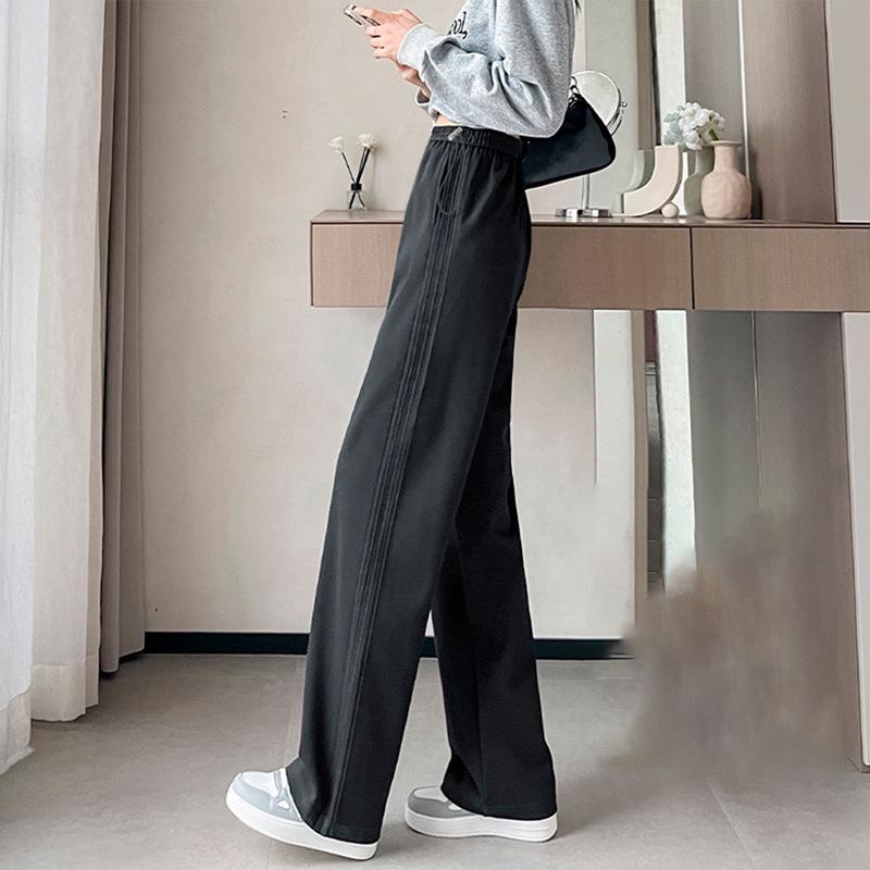 High Waist Maternity Drawstring Wide Leg Pants - Spring/Autumn 2026 Collection XL