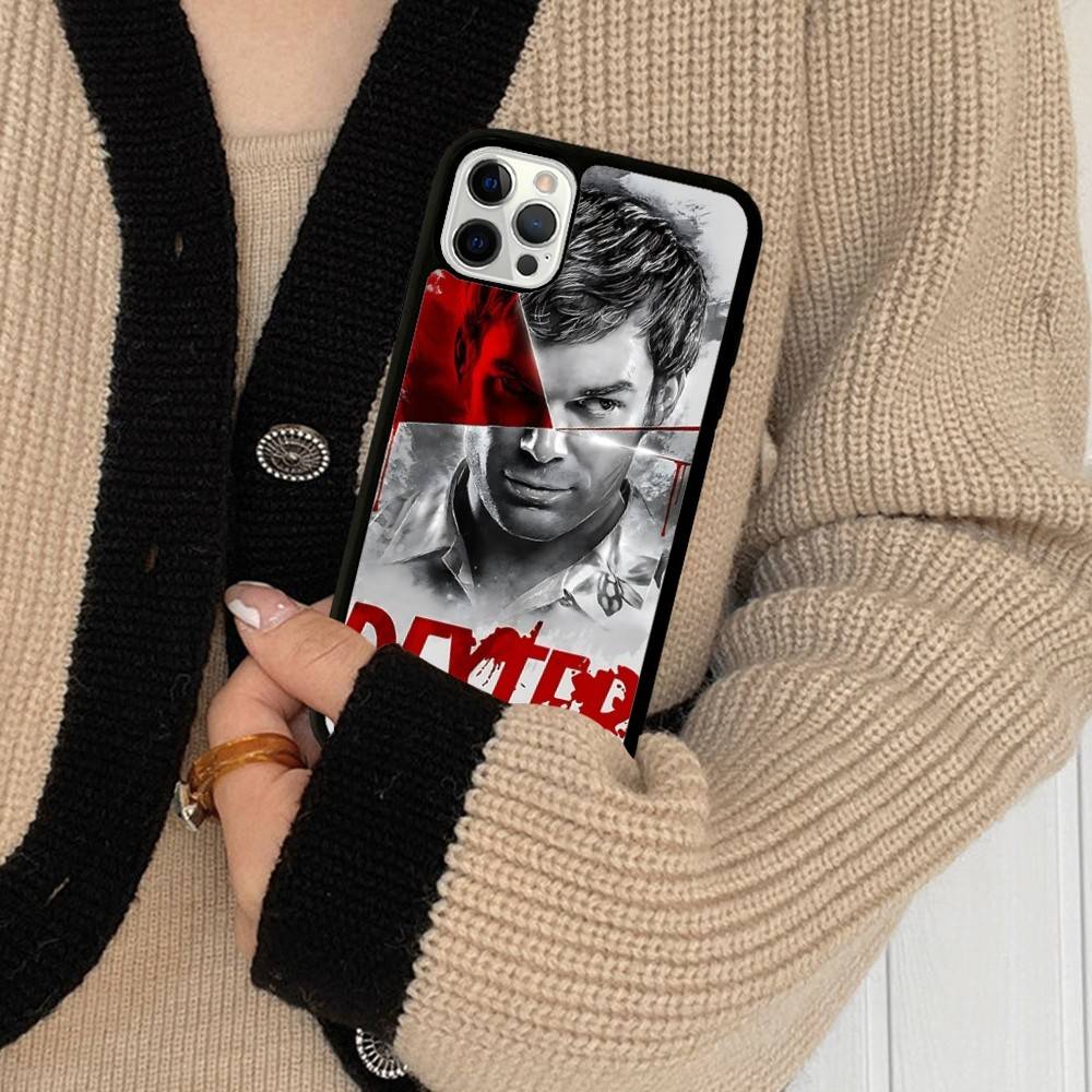 Movie D-Dexter For IPhone 17 16 Pro Max Air 15 14 13 12 Mini Plus 11 Hard PC+TPU Phone Back Cover