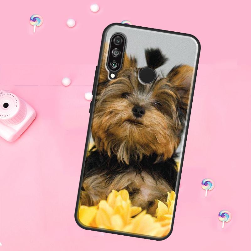 Mini Yorkshire Terrier For Huawei Nova 12i 7i 8i 11i 12s Y73 Y70 Y90 Y60 Y72 Y61 Y91 9 10 SE P30 Pro P40 Lite Case