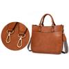 Large Capacity Crossbody Bag for Women Business Office Work Bag Handbag Casual Shoulder Bag PU Leather Messenger Bag