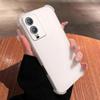 Case for Vivo Y76 5G Shockproof Airbag Bumper Casing Frosted Translucent Cover