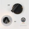 Minimalist LED Wall Lamp Reading Light for Corridor Bedroom Hotel Study Night Light Adjustable Rotate Wall Sconce 3W  Spotlight