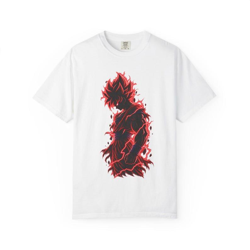 Dragon Ball Super Saiyan Goku T-shirt Graphic Manga Cotton Oversized Streetwear Y2k Harajuku Casual Loose High Quality Female Male Clothing