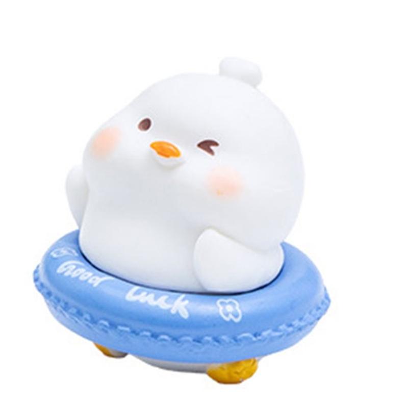 Sweet Season Duck Statue Best For Handmade Mini productions And Home Enhancement 3CM Height