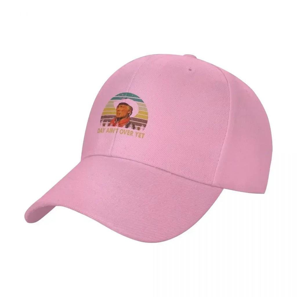 Day Ain't Over Yet Curly Washburn Smoking Poster Baseball Cap Trucker Hat Mountaineering Sun Cap Streetwear Men Caps Women's