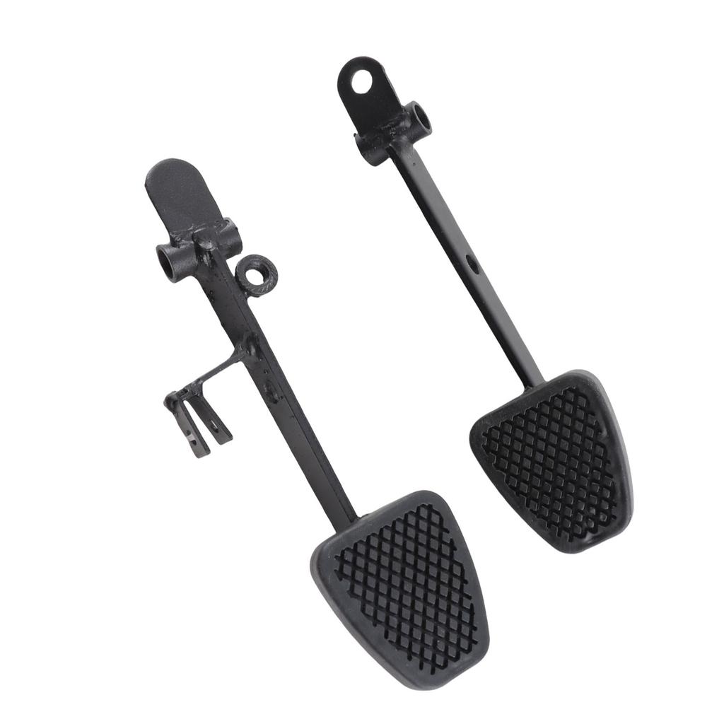 2pcs Brake Throttle Pedals Car Accelerator Pedal Nonslip Foot Rest for Go Kart UTV ATV Quad