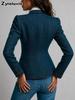 Women's Western Casual Patchwork Jacket Coat with Pockets with Fall Winter
