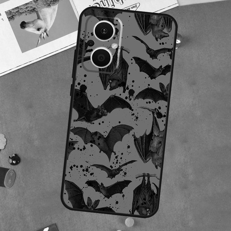 Goth Vampire Bat Gothic For OPPO Reno 12 13 14 11 10 Pro 14F 13F 12F 11F 7 8 Lite 8T OPPO Find X9 X5 X6 X8 Pro Case