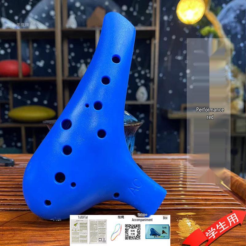 12-Hole Alto C Key Ocarina for Beginners, Pro Performance