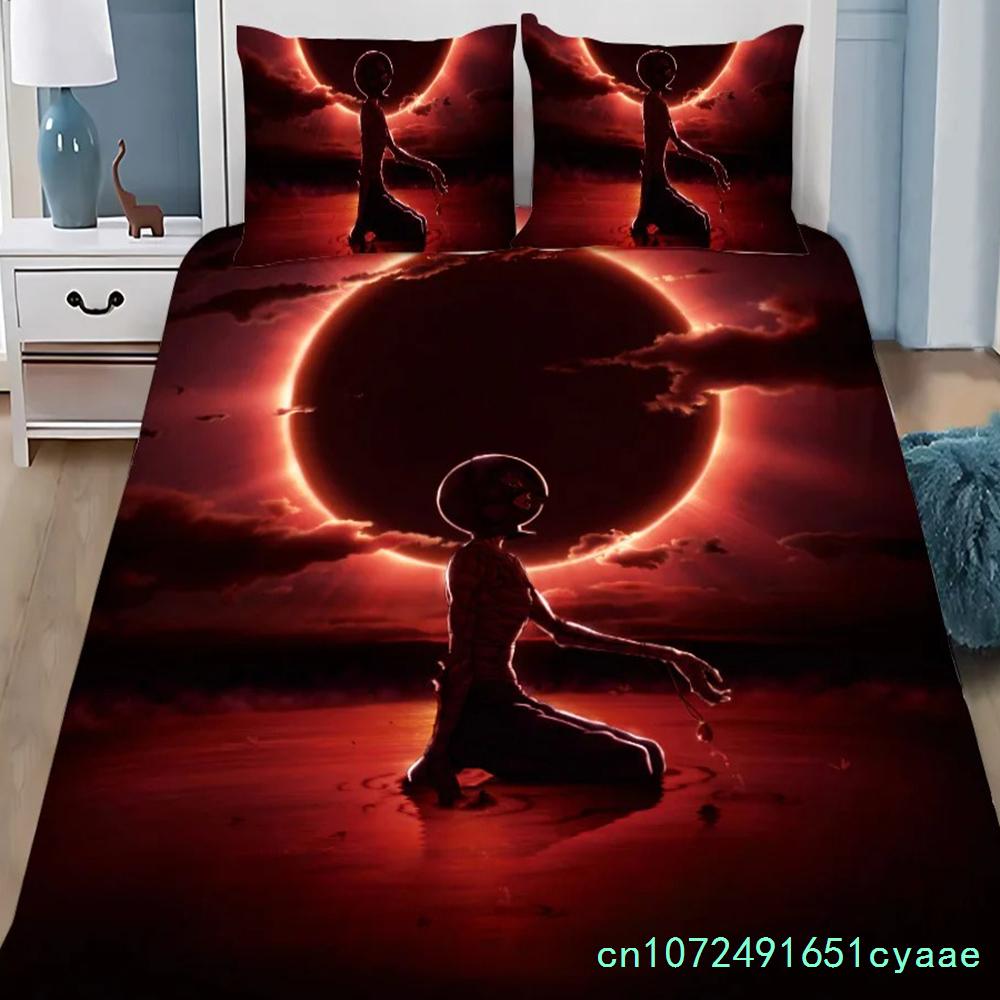 Copripiumino Federa Set Biancheria da Letto Anime Berserk Adulto Ragazzo Ragazza Decorazione Camera da Letto Regalo Bambini Singolo Matrimoniale Grande Dimensioni