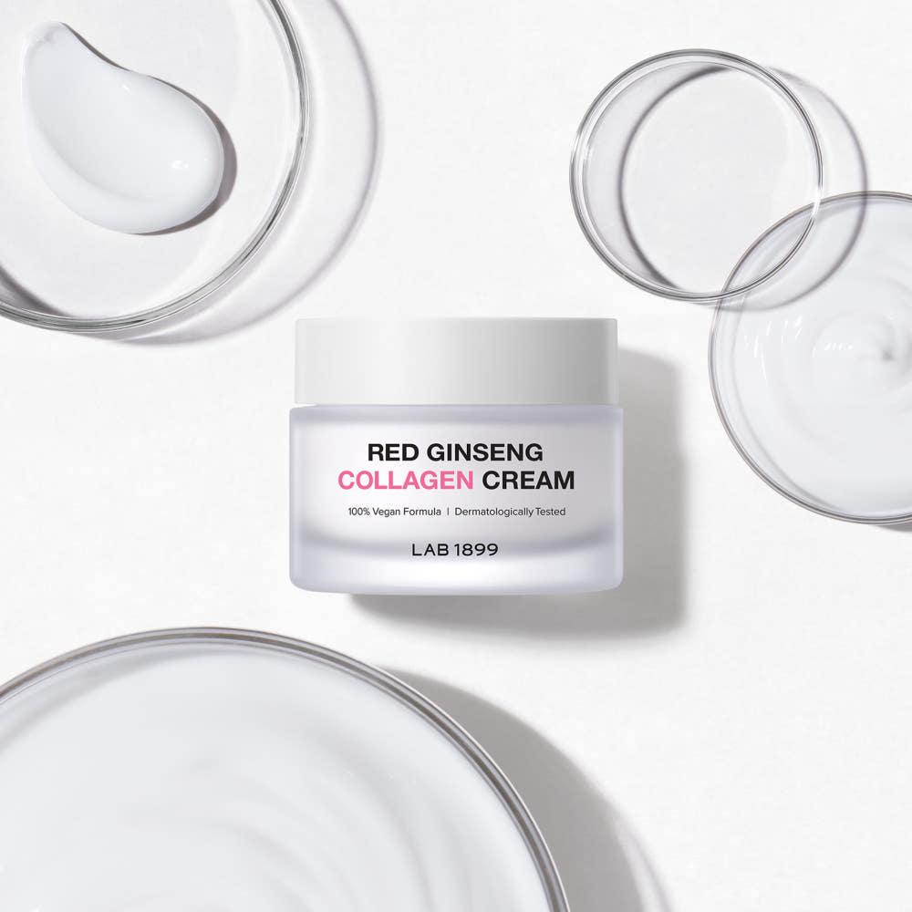 DONGINBI Lab 1899 Red Ginseng Collagen Cream Firming Nourishing 50ml Facial Moisturizer K-Beauty
