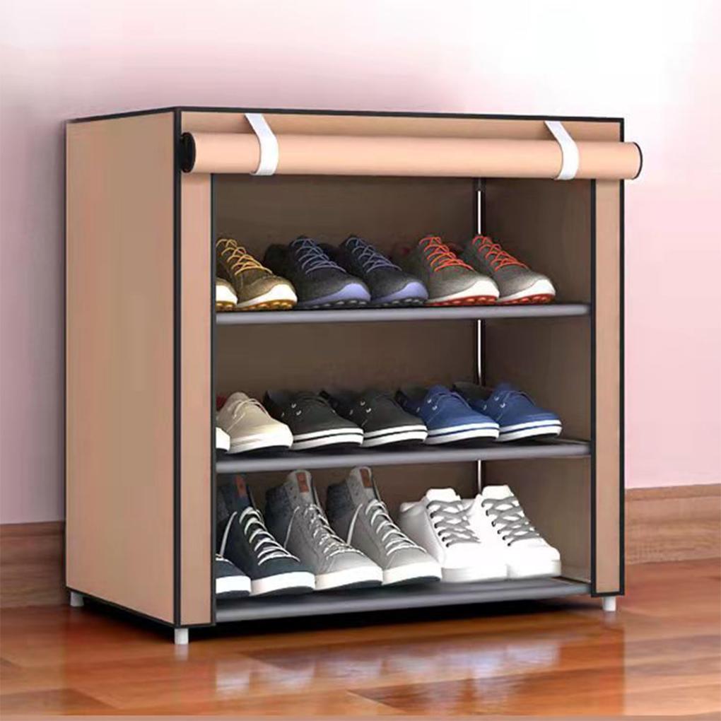 Dulap de pantofi Papuci Organizator de depozitare pantofi Raft de intrare pentru ușă Suport de raft pentru încălțăminte Recipient de material nețesut