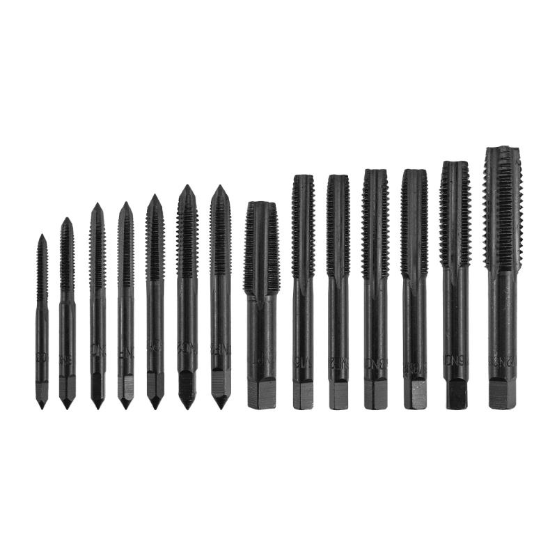 14Pcs Spirals Point Tap Machine Screw Thread Metric Tap Set Drill and Tap Set Thread Tapping Tool Replacement 1