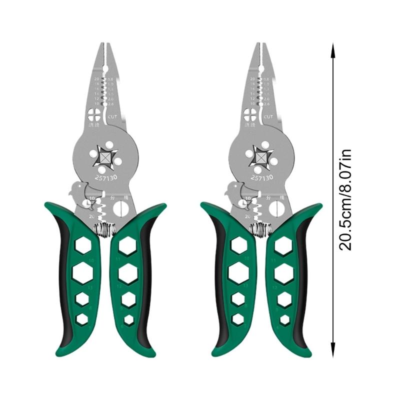 Wire Stripper Tool Multitools Pliers Stripping Cutter Crimping Cable Wire Cutter Electrician Repair Tool
