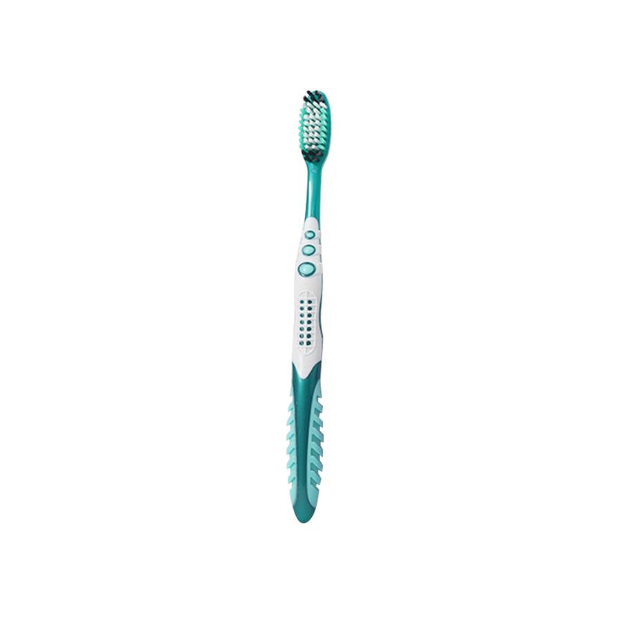 

1/4 manual hard hair toothbrush for efficient oral cleaning, individually packaged for adults