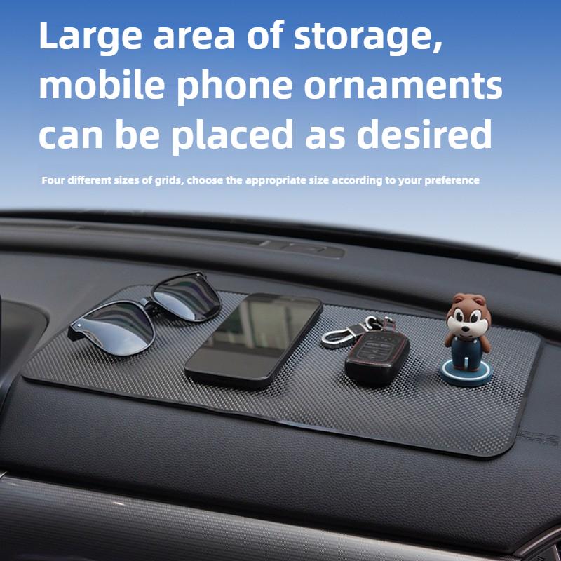 Non-Slip Silicone Pad Car Dashboard Phone Glasses Waterproof Sticky Mat For AMG W108 W124 W126 W140 W168