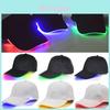 Cappello regolabile con luci LED per feste notturne ed eventi all'aperto con opzioni di colori luminosi