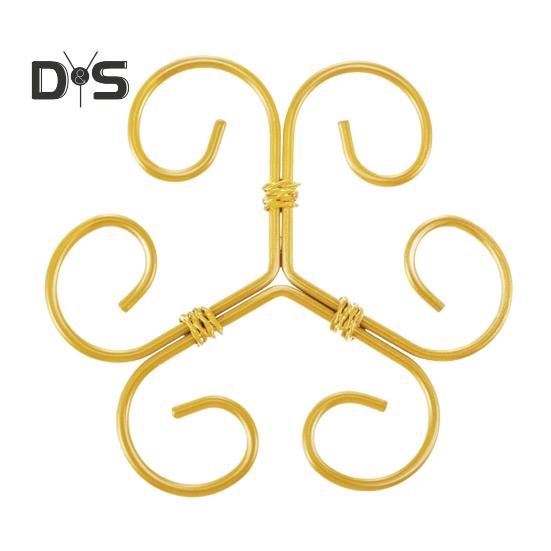 Soporte para plantas Monstera, reutilizable, de hierro recubierto, estabilizador en forma de flor o corazón, para plantas trepadoras de interior y exterior.