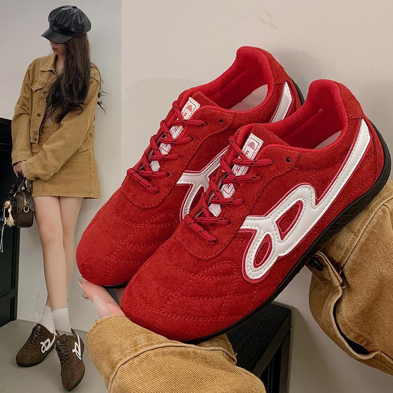 The Same Super Fire Stray Shoes Women's 2025 Summer and Autumn New Outdoor Soft-soled Sports and Leisure Shoes Forrest Gump Training Shoes