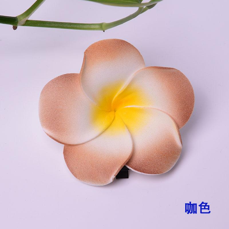 Simulation Egg Flower Hairpin Headgear 4--9Cm Seaside Beach Travel Vacation Decoration Dai Hair Accessories