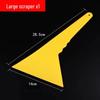 High-Temperature Resistant Multi-Functional Triangular Squeegee for Car Film, Glass, Wallpaper, and Putty Applications