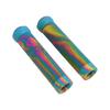 1 Pairset 22.2mm Rubber Handlebar Grips with Anti Slip Texture Mountain Bike Handle Cover