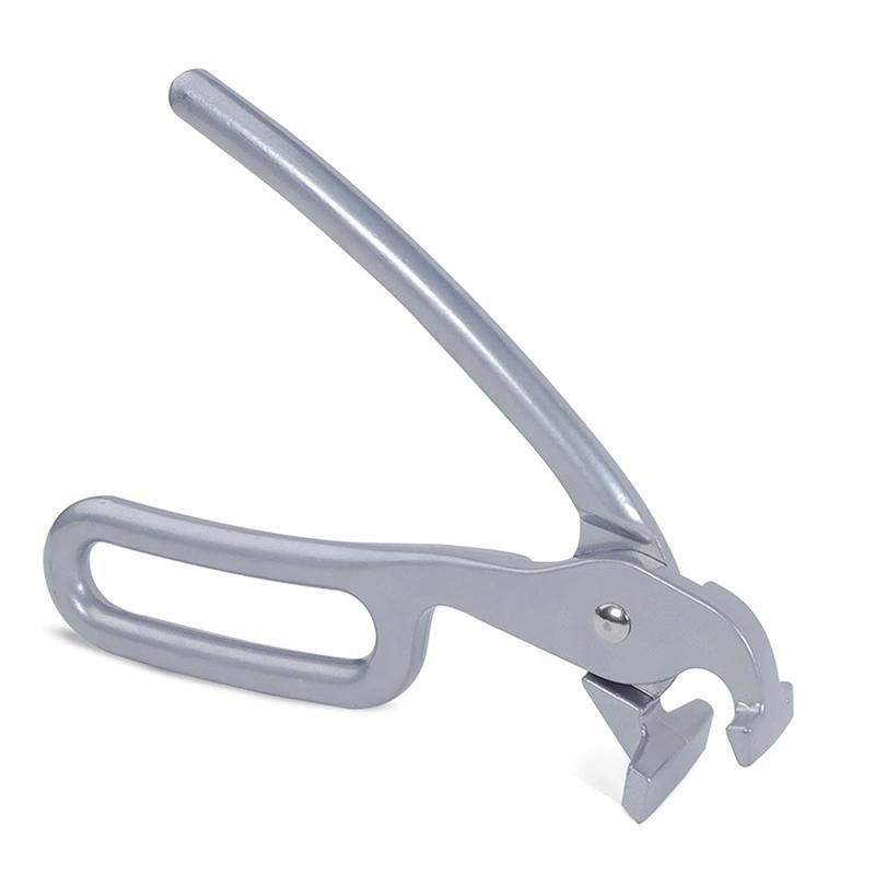LMETJMA Camping Pan Pot Gripper Cast Aluminum Pizza Pan Tongs Stone Pot Clamp Kitchen Anti Scald Baking Pan Tong JT491