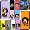 for Samsung Galaxy Note 20 Ultra 10 8 9 S10 Plus Lite S8 A70 A24 A25 S10E A21S A37 A57 A51 A7 Case Poster M-Mafaldas Cartoon
