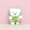 Cute Bear Keychain Cartoon Girl Backpack Decoration Hanging Plush Doll Gift